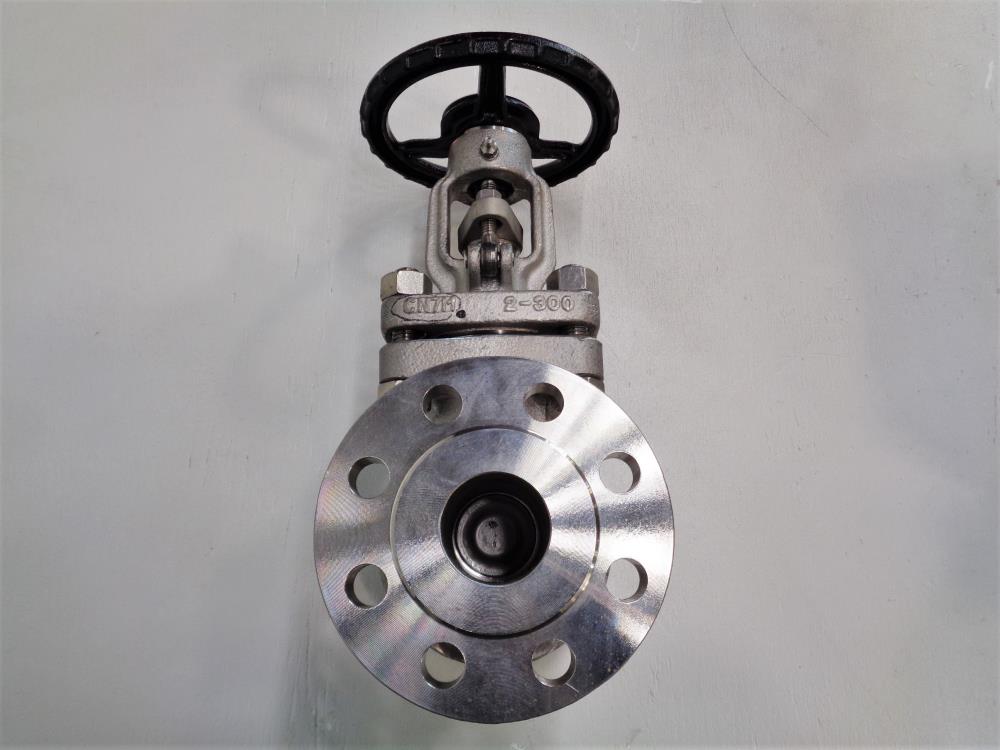 Kitz 2" 300# CN7M Gate Valve 300UMHACNT